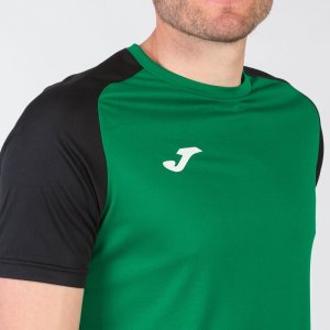 JOMA ACADEMY IV SHORT SLEEVE T-SHIRT GREEN BLACK