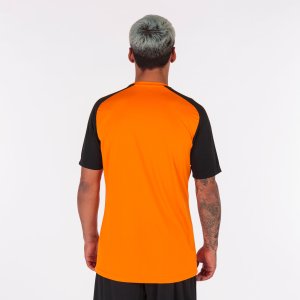 JOMA ACADEMY IV SHORT SLEEVE T-SHIRT ORANGE BLACK