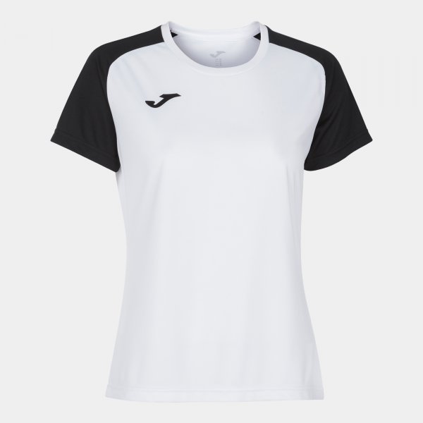 JOMA ACADEMY IV SHORT SLEEVE T-SHIRT WHITE BLACK
