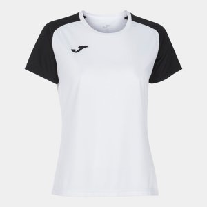 JOMA ACADEMY IV SHORT SLEEVE T-SHIRT WHITE BLACK