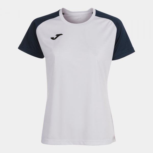 JOMA ACADEMY IV SHORT SLEEVE T-SHIRT WHITE NAVY