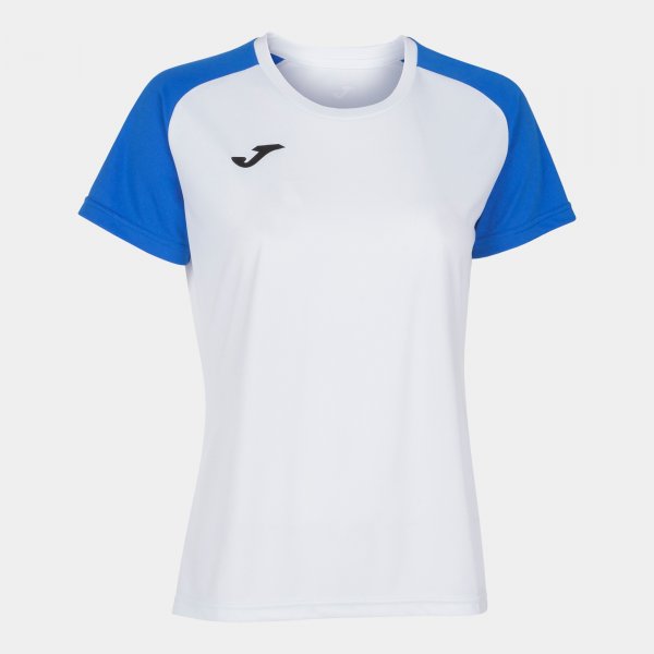 JOMA ACADEMY IV SHORT SLEEVE T-SHIRT WHITE ROYAL