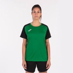 JOMA ACADEMY IV SHORT SLEEVE T-SHIRT GREEN BLACK