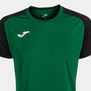 JOMA ACADEMY IV SHORT SLEEVE T-SHIRT GREEN BLACK