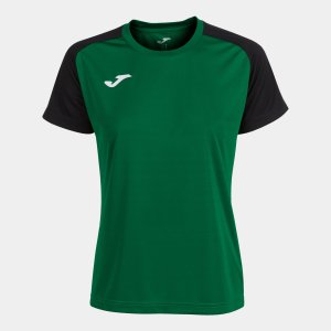 JOMA ACADEMY IV SHORT SLEEVE T-SHIRT GREEN BLACK