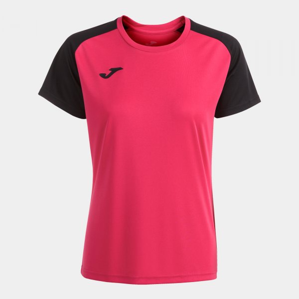 JOMA ACADEMY IV SHORT SLEEVE T-SHIRT FUCHSIA BLACK