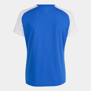 JOMA ACADEMY IV SHORT SLEEVE T-SHIRT ROYAL WHITE