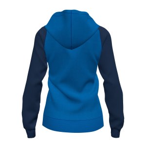 JOMA HOODED JACKET WOMAN ACADEMY IV ROYAL BLUE NAVY BLUE
