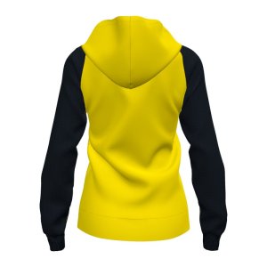 JOMA HOODED JACKET WOMAN ACADEMY IV YELLOW BLACK