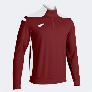 JOMA CHAMPIONSHIP VI SWEATSHIRT BURGUNDY WHITE