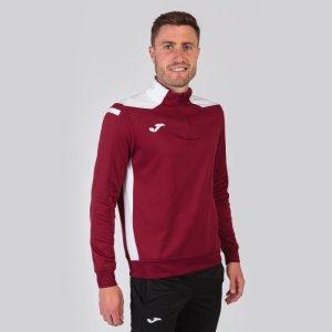 JOMA CHAMPIONSHIP VI SWEATSHIRT BURGUNDY WHITE