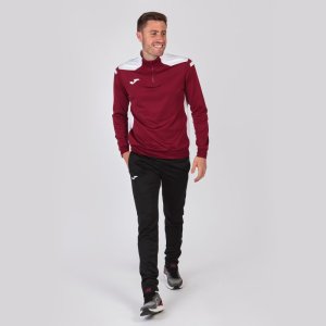 JOMA CHAMPIONSHIP VI SWEATSHIRT BURGUNDY WHITE