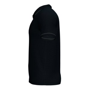 JOMA CHAMPIONSHIP VI SHORT SLEEVE POLO BLACK ANTHRACITE