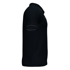 JOMA CHAMPIONSHIP VI SHORT SLEEVE POLO BLACK ANTHRACITE