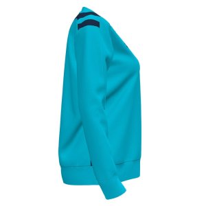 JOMA CHAMPIONSHIP VI FULL ZIP SWEATSHIRT FLUOR TURQUOISE-NAVY