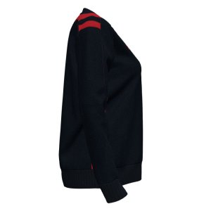 JOMA CHAMPIONSHIP VI FULL ZIP SWEATSHIRT BLACK RED