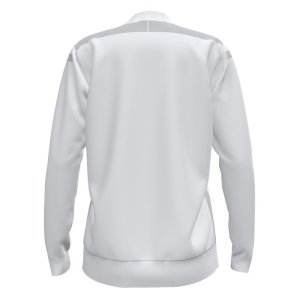 JOMA CHAMPIONSHIP VI FULL ZIP SWEATSHIRT WHITE GRAY