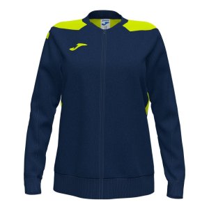 JOMA CHAMPIONSHIP VI FULL ZIP SWEATSHIRT NAVY FLUOR YELLOW