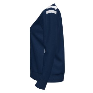 JOMA CHAMPIONSHIP VI FULL ZIP SWEATSHIRT NAVY WHITE