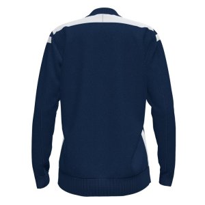 JOMA CHAMPIONSHIP VI FULL ZIP SWEATSHIRT NAVY WHITE