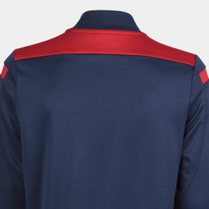 JOMA CHAMPIONSHIP VI FULL ZIP SWEATSHIRT NAVY RED