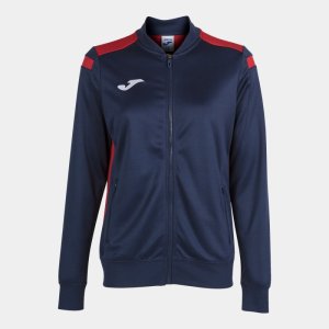 JOMA CHAMPIONSHIP VI FULL ZIP SWEATSHIRT NAVY RED