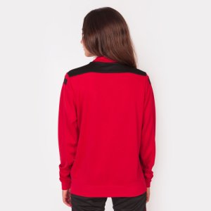 JOMA CHAMPIONSHIP VI FULL ZIP SWEATSHIRT RED BLACK