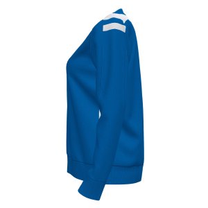 JOMA CHAMPIONSHIP VI FULL ZIP SWEATSHIRT ROYAL WHITE