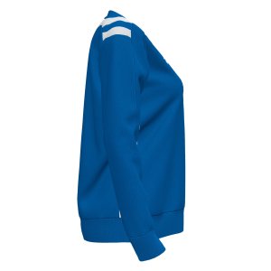 JOMA CHAMPIONSHIP VI FULL ZIP SWEATSHIRT ROYAL WHITE