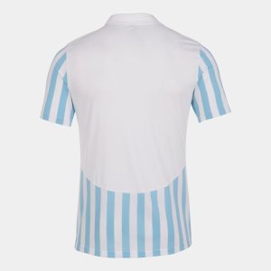JOMA COPA II SHORT SLEEVE T-SHIRT WHITE SKY BLUE