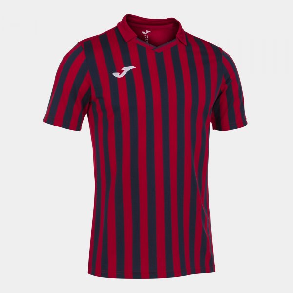 JOMA COPA II SHORT SLEEVE T-SHIRT RED NAVY