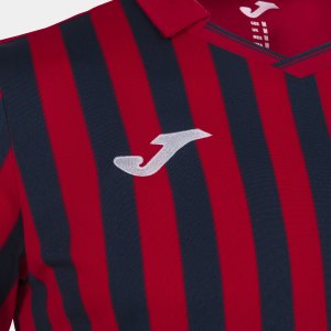 JOMA COPA II SHORT SLEEVE T-SHIRT RED NAVY