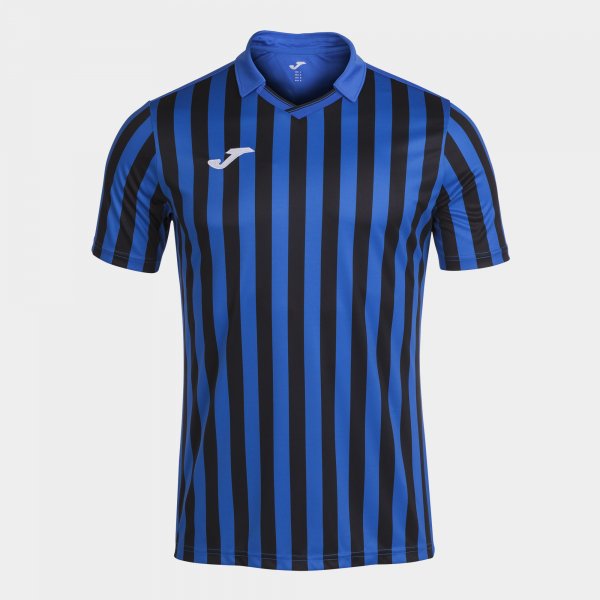 JOMA COPA II SHORT SLEEVE T-SHIRT ROYAL BLACK