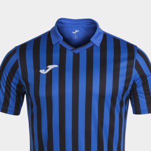 JOMA COPA II SHORT SLEEVE T-SHIRT ROYAL BLACK