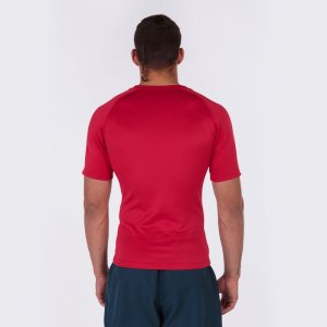 JOMA MYSKIN III SHORT SLEEVE T-SHIRT RED NAVY
