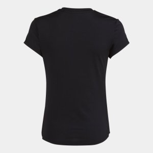 JOMA ELITE VIII SHORT SLEEVE T-SHIRT BLACK ORANGE