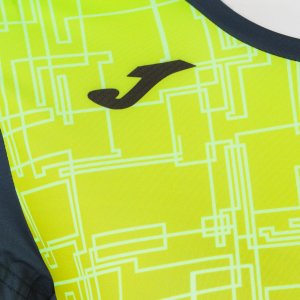 JOMA ELITE VIII SHORT SLEEVE T-SHIRT NAVY FLUOR YELLOW
