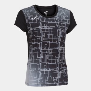 JOMA ELITE VIII SHORT SLEEVE T-SHIRT BLACK