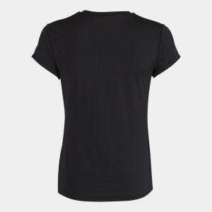 JOMA ELITE VIII SHORT SLEEVE T-SHIRT BLACK