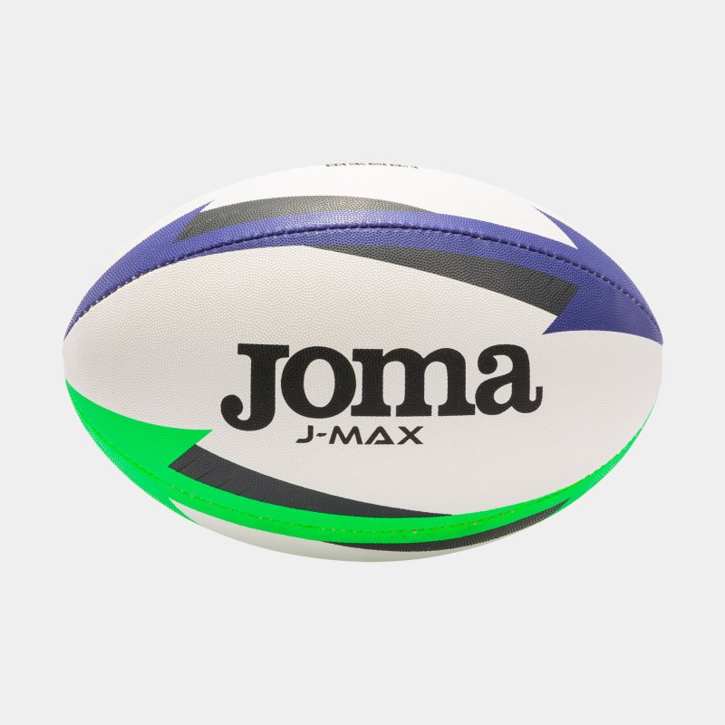 JOMA BALL RUGBY J-MAX WHITE GREEN ROYAL