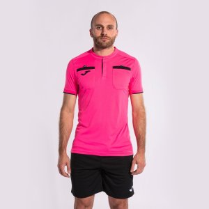 JOMA REFEREE SHORT SLEEVE T-SHIRT FLUOR PINK