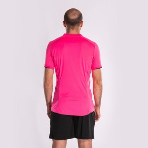 JOMA REFEREE SHORT SLEEVE T-SHIRT FLUOR PINK