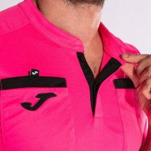 JOMA REFEREE SHORT SLEEVE T-SHIRT FLUOR PINK