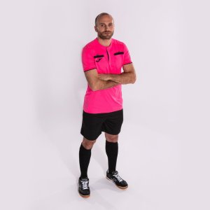 JOMA REFEREE SHORT SLEEVE T-SHIRT FLUOR PINK