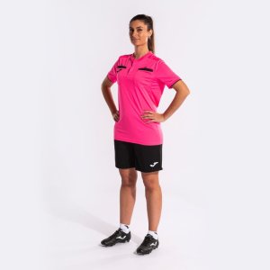 JOMA REFEREE SHORT SLEEVE T-SHIRT FLUOR PINK