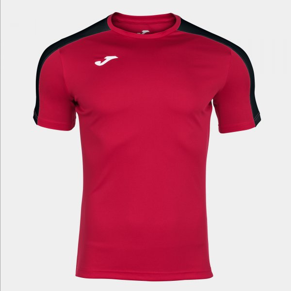 JOMA ACADEMY SHORT SLEEVE T-SHIRT RED BLACK