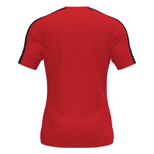 JOMA ACADEMY SHORT SLEEVE T-SHIRT RED BLACK