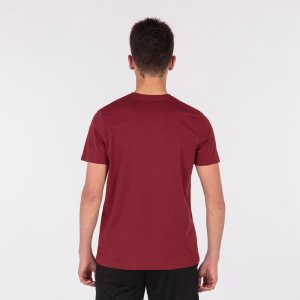 JOMA DESERT SHORT SLEEVE T-SHIRT BURGUNDY