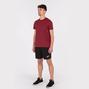 JOMA DESERT SHORT SLEEVE T-SHIRT BURGUNDY