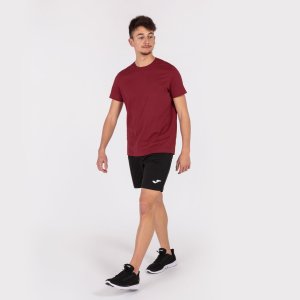 JOMA DESERT SHORT SLEEVE T-SHIRT BURGUNDY